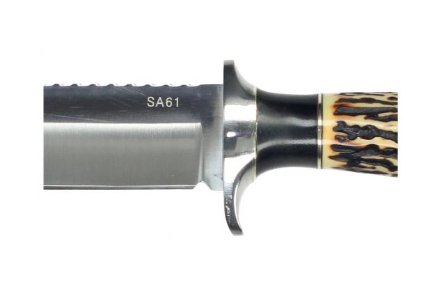 Lovecký nůž SA61 s pevnou čepelí a pouzdrem