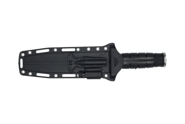Outdoorový nůž Cold Steel Leatherneck SF – 30 cm s křesadlem, lampičkou a pouzdrem