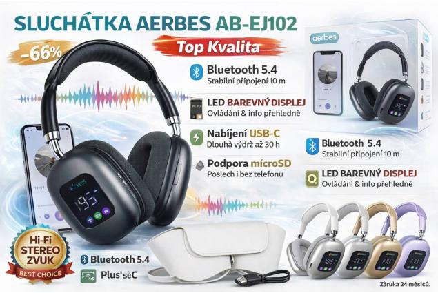 Sluchátka AERBES AB-EJ102 - Top Kvalita