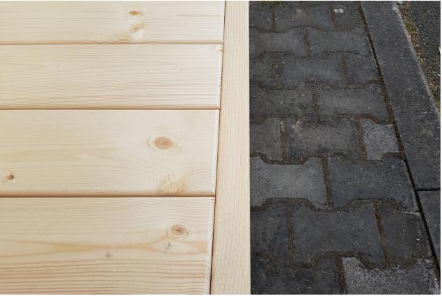 Masivní dřevěná lavička s opěradlem a područkami Heavy Duty I