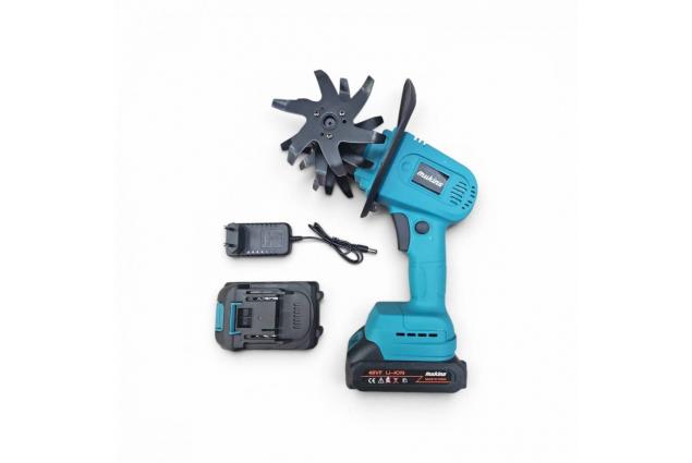 Akumulátorový kultivátor půdy 550 W se 2 bateriemi