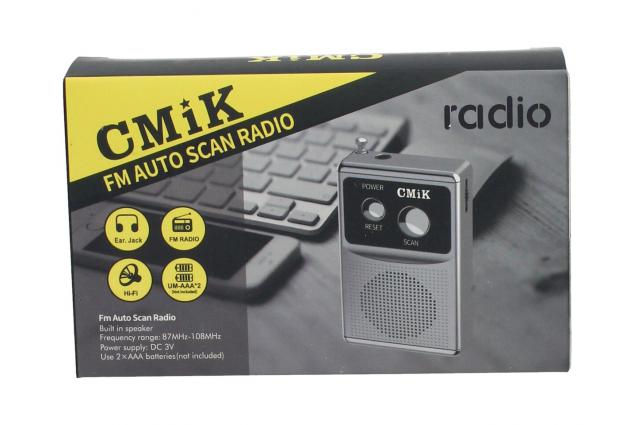 Kapesní FM rádio CMiK MK-249
