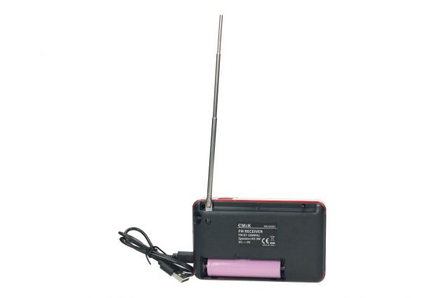 Mini FM rádio s Bluetooth 3v1 CMiK MK-055BT