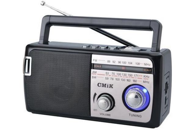 Přenosné nabíjecí rádio CMiK MK-177BT