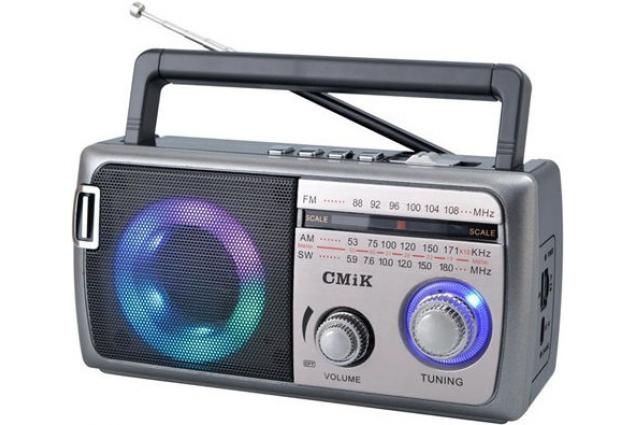 Přenosné nabíjecí rádio CMiK MK-177BT
