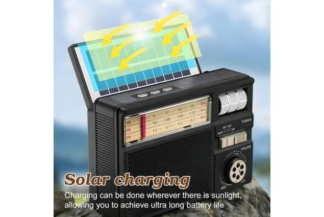Solární rádio s Bluetooth CMiK MK-391S