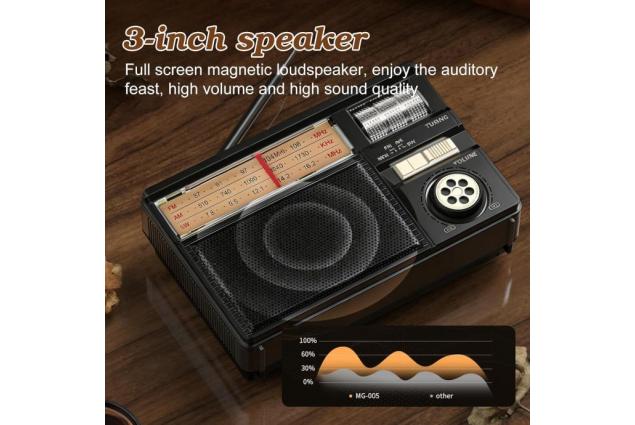 Solární rádio s Bluetooth CMiK MK-391S