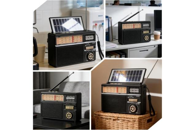 Solární rádio s Bluetooth CMiK MK-391S