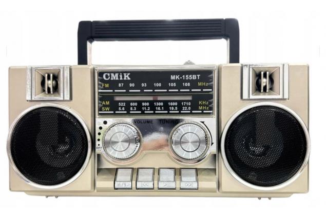 Stolní retro rádio CMiK MK-155BT