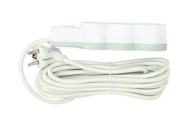 Prodlužovací kabel Aerbes SJ-3430 3 zásuvky s vypínačem 5 m