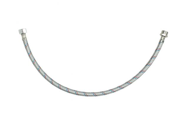 Nerezová ohebná připojovací trubka 60 cm 1/2 na 1/2