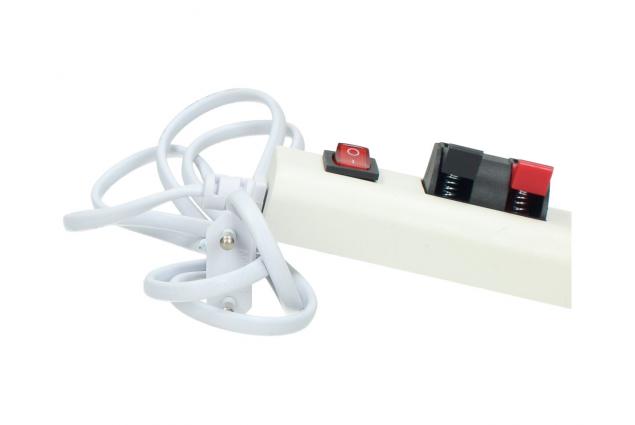 Napájecí kabel 230 V s vypínačem a pružinovou svorkovnicí 130 cm
