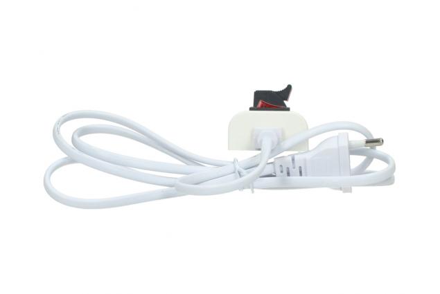 Napájecí kabel 230 V s vypínačem a pružinovou svorkovnicí 130 cm