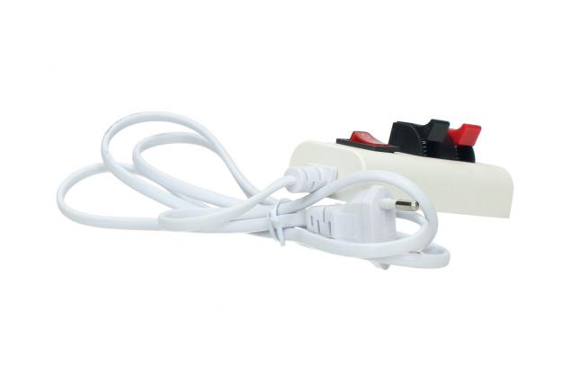 Napájecí kabel 230 V s vypínačem a pružinovou svorkovnicí 130 cm
