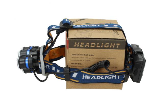 Nabíjecí LED čelovka se 7 světly