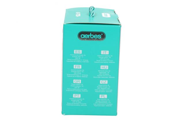 Solární závěsné LED světlo Aerbes AB-TY234 s USB nabíjením