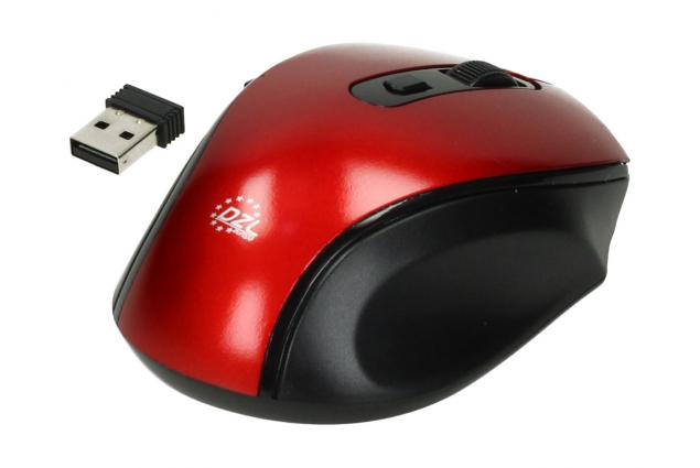 Bezdrátová optická myš YR-907 – 2× AAA, různé barvy