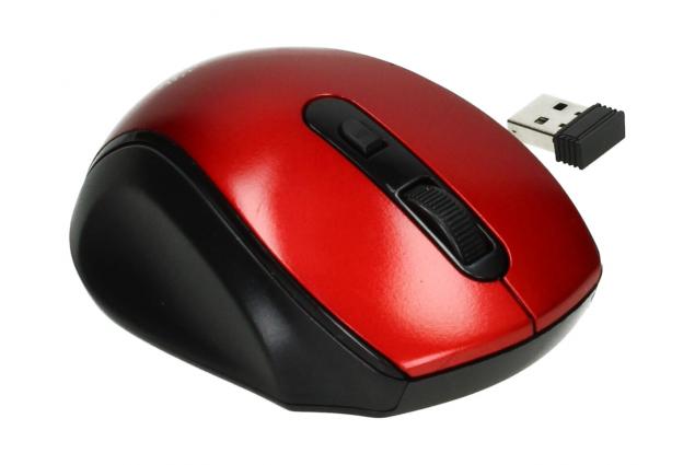 Bezdrátová optická myš YR-907 – 2× AAA, různé barvy