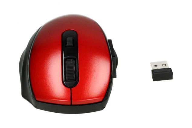 Bezdrátová optická myš YR-907 – 2× AAA, různé barvy