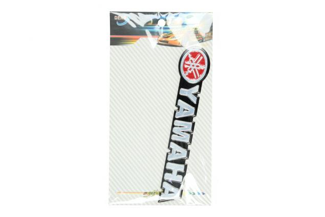 Kovová 3D samolepka Yamaha 13 × 2,5 cm