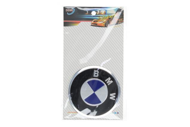Kovová kulatá samolepka BMW 8,5 cm