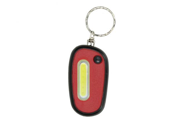 Mini COB LED svítilna – klíčenka s 6 LED, 6 × 3,5 cm