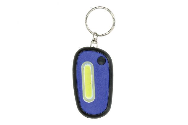 Mini COB LED svítilna – klíčenka s 6 LED, 6 × 3,5 cm