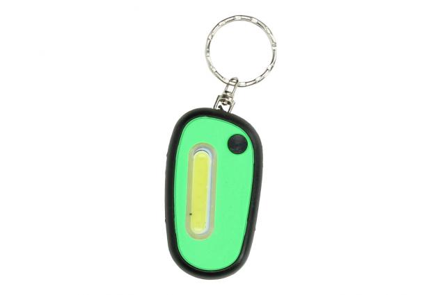 Mini COB LED svítilna – klíčenka s 6 LED, 6 × 3,5 cm