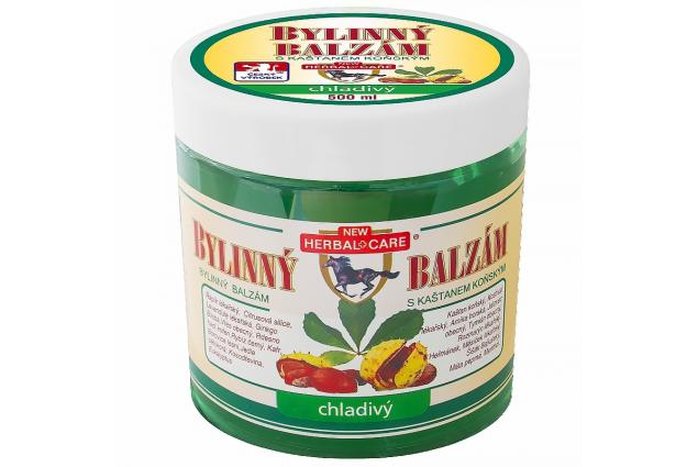 Bylinný chladivý balzám s kaštanem koňským 500 ml