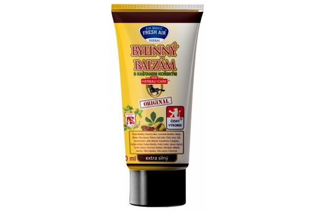 Bylinný balzám s kaštanem koňským v tubě 150 ml – extra silný