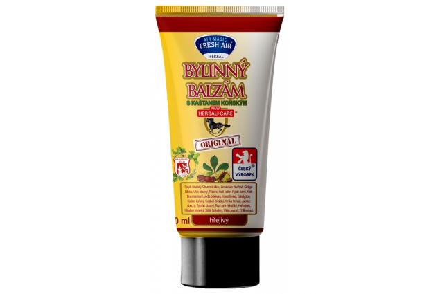 Bylinný balzám s kaštanem koňským v tubě 150 ml – hřejivý