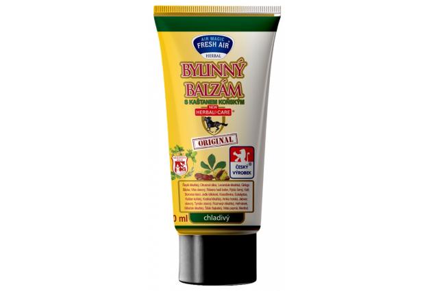Bylinný balzám s kaštanem koňským v tubě 150 ml – chladivý