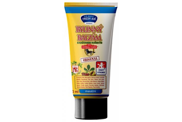 Bylinný balzám s kaštanem koňským v tubě 150 ml – masážní