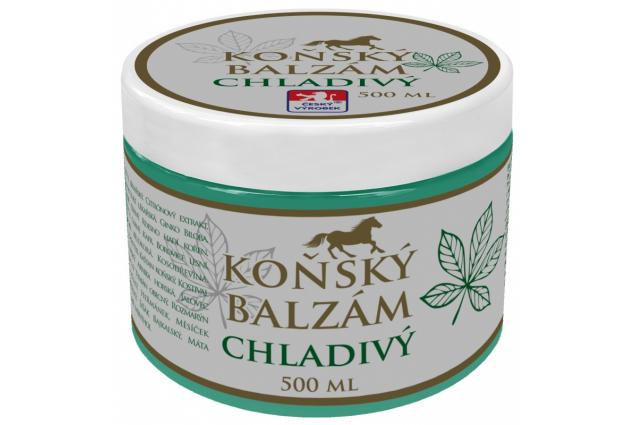 Koňský balzám s kaštanem koňským 500 ml – chladivý