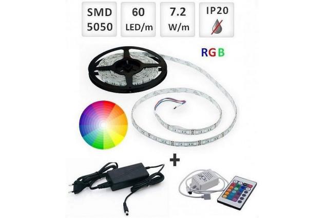 Foto 2 - Profi LED pásek RGB 5m s čipy SMD5050