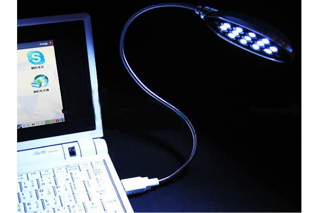 USB lampička k notebooku 13 LED diod