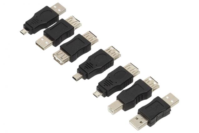 Foto 4 - USB redukce sada 7 kusů