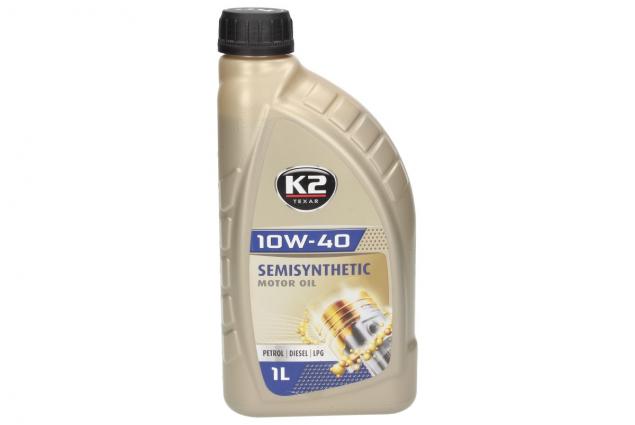 K2 Motorový olej polosyntetický 10W-40 1l