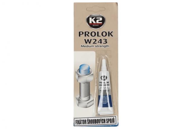 K2 PROLOK W243 medium 6 ml - fixátor šroubových spojů