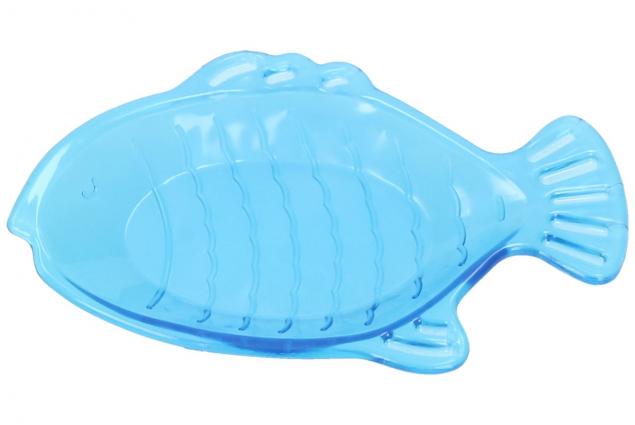 Silikonová podložka pod mýdlo ve tvaru ryba