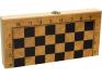 Šachový kufřík s hrací deskou na šachy a dámu velký