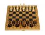 Šachový kufřík s hrací deskou na šachy a dámu velký