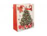 Dárková vánoční taška stromek 23x18 cm