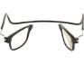 Dioptrické brýle s magnetem černé +2,50