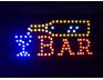 Barevná světelná LED tabule BAR