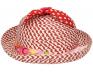 Foto 5 - Dětský klobouk s mašličkou červený 