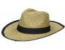 Foto 5 - Slaměný kovbojský klobouk s černým páskem