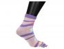 Ponožky Toe Socks Růžovo-Fialové s designem