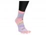 Foto 5 - Ponožky Toe Socks Světle Růžové+ Fialové s designem