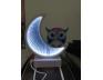 Foto 5 - 3D USB Lampa Sova Na Měsíci